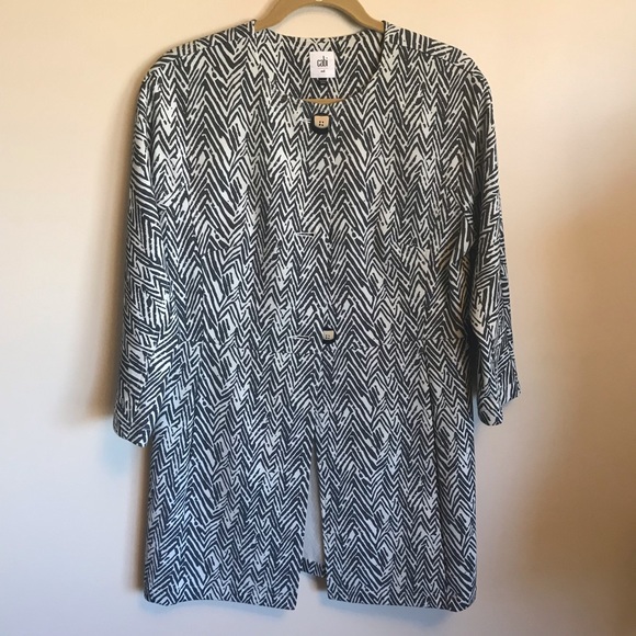 CAbi Ponte Zig Zag Jacket Style#3034 - Medium NWOT - Picture 3 of 6